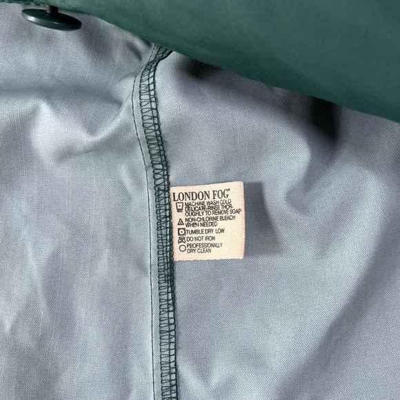 London Fog Kelly Green Utility Jacket - Picture 12 of 15